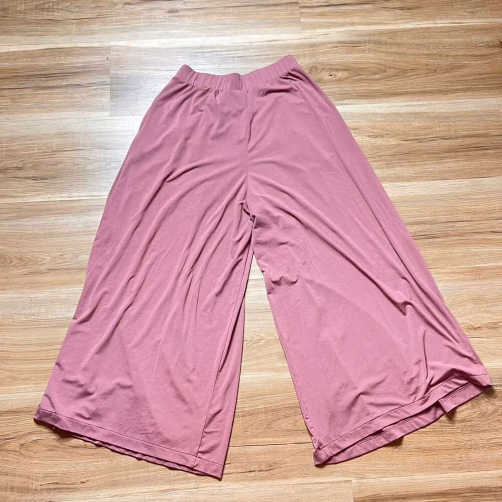 UNIQLO Soft Pink Brushed Easy Pants – Size L